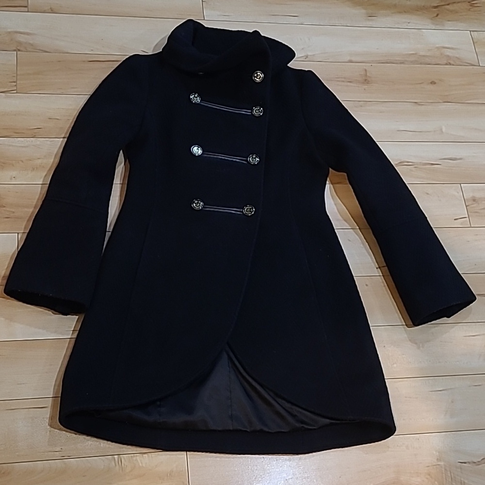 Mackage women's size medium black wool jacket